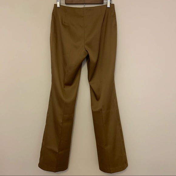 VTG caramel color satin bootleg pants by A. Byer - Picture 6 of 9